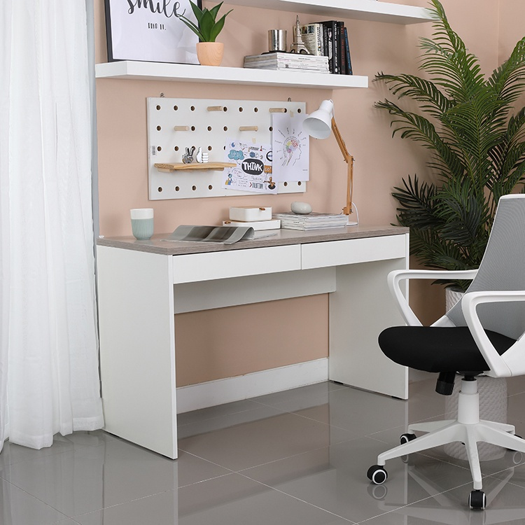 INDEX LIVING MALL โต๊ะทำงานไม้ รุ่นวินซ์ ขนาด 120 ซม. - ลายไม้ธรรมชาติ